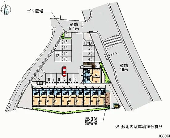 ★手数料０円★神戸市西区玉津町新方　月極駐車場（LP）